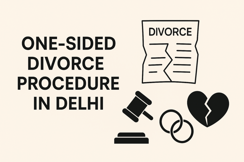 One-Sided Divorce Procedure in Delhi